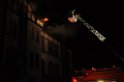 Feuer 3 Dachstuhlbrand Koeln Muelheim Gluecksburgstr P012